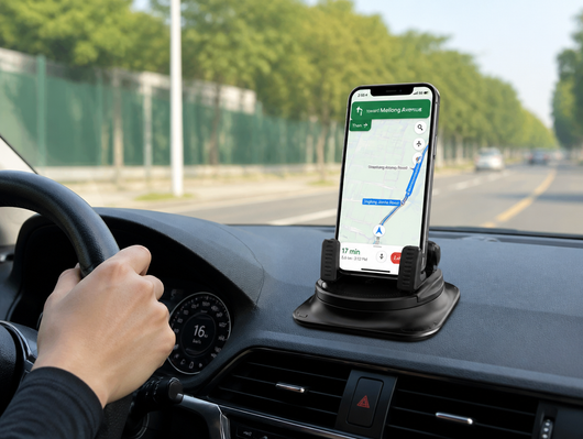 MountX Pro — daytime in car